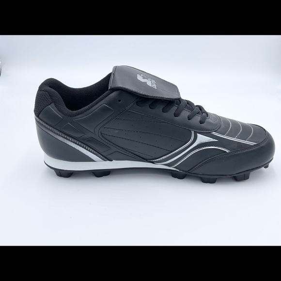 Starter Men's Athletics Baseball Cleat Size 12 Black/White NEW NWT Color Inserts - Picture 8 of 12